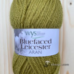 100% Bluefaced Leicester Aran – Olive 315