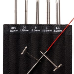 13cm/1,5-2,5mm sada ChiaoGoo TWIST MINI – Obrázok 3