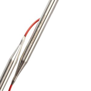 13cm/ 120 cm fixné ihlice ChiaoGoo SS Red Lace – Obrázok 3