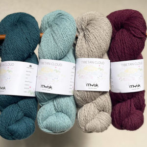 Tibetan Cloud Wool - Celadon blue – Obrázok 5