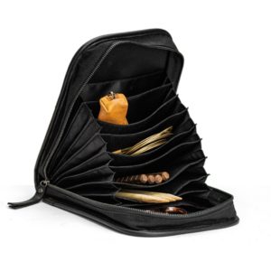 Puzdro na fixné ihlice Voss canvas Black Muud