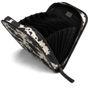 Puzdro na fixné ihlice Voss canvas Cow print Muud – Obrázok 7