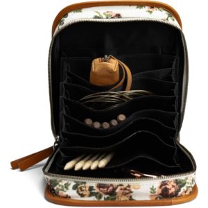 Puzdro na fixné ihlice Voss canvas Flower Muud – Obrázok 5