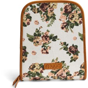 Puzdro na fixné ihlice Voss canvas Flower Muud