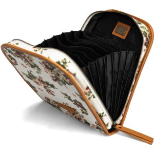 Puzdro na fixné ihlice Voss canvas Flower Muud – Obrázok 7