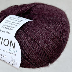 Sort oliven- Alpaca+Merino+Nettles 1221